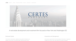 Desktop Screenshot of certespartners.com